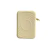 Bolsa para monedas de silicona con diseño de ondas y cierre magnético, compatible con MagSafe, adecuada para dispositivos Apple, Huawei, Samsung y Xiaomi, para guardar tarjetas de forma conveniente