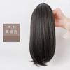 Peluca Cola de Caballo Cabello Largo para Mujer Cola de Caballo Alta Tipo Clip de Agarre Cabello Artificial Temperamento Cabello Lacio Cola de Caballo Falsa Esponjosa Atada Alta Trenza Falsa