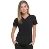 Bata de enfermera de quirófano, poliéster elástico de manga corta, varios colores disponibles, logo personalizado para uniformes de quirófano transfronterizos