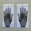 Plantilla Temporal de Tatuaje Pintada a Mano Herramientas de Inyección de Tinta Henna Indio Jugo de Tatuaje Hueco Tatuaje Semi-permanente Herbal