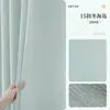 Cortinas Shaoxing Keqiao Chenilla Blackout Futuro Brillante Cortinas Jacquard Blackout Sala de Estar Dormitorio Cortinas Fábrica