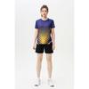 Uniformes de Badminton Masculinos e Femininos para Atividades ao Ar Livre no Atacado Extremamente Rápidos, Secagem Rápida, Respiráveis, Manga Curta, Uniformes de Tênis de Mesa, Tops para Treino Esportivo e Competição