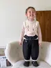 (8.31 Novedades) Chaleco exterior para niña de otoño, chaleco top de terciopelo de visón para niños, ropa para bebé niña