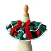 Set de Collar Navideño para Mascotas 2026 - Bandana Reversible para Perro y Gato con Pajarita, Babero Impermeable, Accesorio Festivo Navideño