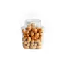 Pote Plástico Pet Food 340ml Pote Selado Transparente para Lanches Pote Plástico para Nozes Pistache Pote para Doces Biscoitos