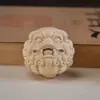 Novedad Tuya Sándalo Dorado Bola Pixiu Pieza de Mano Portátil Juego Literario Artesanía de Madera Juego Literario