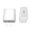 Cargador de doble puerto Ce/Uk/Fcc Adecuado para teléfonos móviles Apple Carga rápida PD Doble puerto 20W Teléfono móvil Enchufe de carga flash certificado