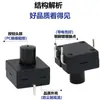 Fabricantes fornecem lanterna 12X12 auto-reset pequeno interruptor dois ligados um desligado pressione interruptor de energia botão quadrado