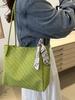 Bolso de alta gama estilo extranjero de gran capacidad 2024 nuevo bolso de mujer moda bandolera para ir al trabajo bolso tote popular de verano