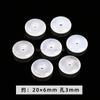 Jingdian Jóias Natural Ágata Branca Ping An Fivela diy Calcedônia Pingente Jóias Antigas Acessórios Produtos Semi-acabados Atacado