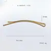 Popular Clip de Metal DIY de Uma Palavra Pendurado Cor Galvanizada Conservação de Cor Franja Lateral de Menina Clipe Plano Presilha de Cabelo Joia de Cabeça Acessórios de Cabelo