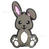 Nuevos Zuecos con Parche de Animal Lindo Hebilla Decorativa Hebilla de Zapato Flor de Zapato DIY Accesorios de Goma Suave en Stock