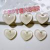 Accesorios diy de resina funda para teléfono móvil diy accesorios para el cabello aretes parche de pegamento crema material base flor para zapato transparente brillo amor