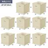Gabinete de Celosía de Madera Maciza, Estantería Kalek Estilo Antiguo, Estante de Almacenamiento de Pie, Estantería y Gabinete de Almacenamiento de Ocho Compartimentos Integrados para Jardín de Infancia