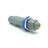 Enchufe conector de aviación enchufe médico industrial plástico 2p enchufe conector push-pull autoblocante