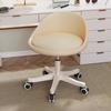 Silla de maquillaje de celebridades de Internet, taburete para dormitorio de niña, taburete de maquillaje, silla de manicura estilo crema, taburete de tocador nuevo 2024