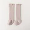 Meias infantis meia de bebê meias largas inverno novas meias de terry grossas de terry bebê de terry bebê meias compridas