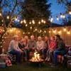 Luz de Bombilla G40 de Venta Caliente Transfronteriza, Luz Solar para Jardín, Luz Impermeable para Exteriores de Campamento, Cadena de Luces, Luz Decorativa de Ambiente