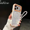 Pulseira Magnética Três em Um para Celular Estilosa Adequada para Apple 17Promax, Estilo Simples e de Nicho, Ins16/12/11