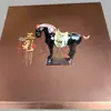 Luoyang Tang Sancai Cavalo Cerâmica Cavalo Enfeites Seis Cavalos Casa Sala de Estar Escritório Decoração Artesanato Presentes Enfeites de Fortuna
