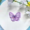 Bordado con Hilo Dorado y Plateado Mariposa Hecho a Mano DIY Accesorios Ropa Pasador Vestido de Novia Materiales de Decoración de Mariposas Coloridas