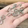 Aleación de Plata Tibetana Cuentas Espaciadoras Vintage Colgante Hecho a Mano Pulsera de Cristal Hecha a Mano Cuentas Espaciadoras Borla