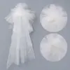 Véu com Laço de Fita Doce Estilo Francês para Noivas, Acessório de Cabeça Versátil para Festas de Aniversário, Acessórios de Cabelo que Complementam e Melhoram a Atmosfera