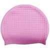 Touca de Silicone Sc200 Tuojian para Natação, Touca de Natação Confortável e Altamente Elástica, Touca com Bolhas Antiderrapante, Fornecimento Direto de Touca de Natação para Homens e Mulheres