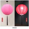 Nueva linterna redonda creativa china, estilo antiguo, de tela, para restaurante, salón de té Fotang, iluminación zen, decoración colgante de tela