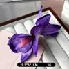 Grampo de Cabelo de Renda de Orquídea Artificial Transfronteiriço Acessório de Cabelo para Férias de Primavera e Verão Grampo de Cabelo Boêmio Grampo de Cabelo de Flor para Praia no Litoral