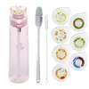 Comercio Exterior 650ml Vaso de Agua Deportivo para Exterior con Vaso de Plástico Perfumado Tritán Vaso Frutal Multiflavores Venta Directa de Fábrica
