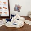 Zapatillas Deportivas Estilo Dopamine Girly Heart Versión Coreana para Mujer Verano 2025 Nuevo Nicho Versátil Punta Redonda Estudiante Zapatos Blancos