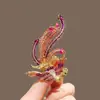 Estilo Nacional moda vintage borboleta flor broche feminino de alta qualidade Pearl tassel corsage cheongsam coat acessórios pino