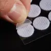 Adesivos Mágicos de Tecido de Feltro Redondos Transfronteiriços com Suporte Adesivo Transparente, Adesivos Redondos Pequenos Cortados em Forma de Ponto de Desenho Animado para Livros Silenciosos de Jardim de Infância