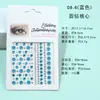 Pegatinas Faciales Transfronterizas Serie 08 en Stock, Pegatinas para Maquillaje de Ojos, Pegatinas de Ojos de Diamante, Pegatinas para Cejas, Accesorios de Perlas, Arte de Uñas DIY para Niños
