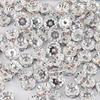 Anel de Broca Cor Cobre 6-12mm Feito à Mão DIY Material para Contas Acessórios Anel de Contas Pulseira Anel Espaçador de Diamante