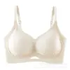 Sujetador sin costuras de soporte suave levante antigravedad para mujer con copas fijas, sensación cómoda y natural, realza y previene la flacidez, reduce el volumen del lateral del pecho