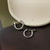 Argola Lisa de 1,5cm Minimalista Versátil Espiral Integrado Clipe de Orelha Sem Furo Argolas Brincos Minimalistas para o Dia a Dia para Mulheres