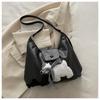 Bolso retro transfronterizo para mujer, gran capacidad, nuevo bolso de mano para ir al trabajo, bandolera de hombro, mochila multifunción, 2024
