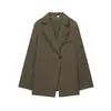 Ropa Europea y Americana Transfronteriza Aliexpress Caliente Nuevo Moda Diseño de Cintura Chaqueta de Traje Casual