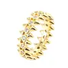 Anillos de Diseño con Remaches de Moda Transfronterizos Europeos y Americanos, Estilo Minimalista, Anillos de Dedo Índice de Gama Alta, Venta Directa del Fabricante
