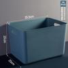 Caja de almacenamiento de color japonés para dormitorio, hogar, oficina, escritorio, artículos diversos, refrigerios, cosméticos, con tapa