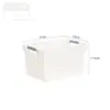 Cesta de almacenamiento engrosada se puede llevar en la mano caja de almacenamiento cocina lavar verduras bocadillos artículos varios caja de almacenamiento de escritorio cesta para frutas y verduras de escritorio