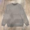 (Más terciopelo) comercio exterior otoño suéter de canalé para hombre chenilla cuello redondo jersey delgado cálido lavable a máquina