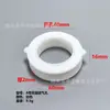 Set de Abertura para Tubería de Gas y Desagüe de Gabinete de Plástico Blanco de una y Doble Cara Anillo de Drenaje para Abertura de Fregadero Desagüe