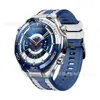 Adecuado para Huawei Watch Ultimate 2 Correa de Silicona Bicolor Modelo Oficial Huawei Extraordinary Master 22 mm