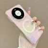 Patrón de Concha Combinación de Colores Degradados Adecuado para Iphone17Promax Apple 16/15Pro Magnético 15 Funda de Teléfono Anti-Caídas