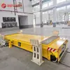 Plataforma de Carrinho RGV com Trilha Elevatória de Mesa Equipamento de Manuseio Pesado para Oficina Transporte de Giro de Materiais Carrinho Elétrico de Plataforma Plana