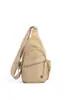 Nova bolsa de ombro cruzada feminina à prova d'água de tecido Oxford, bolsa de peito externa com múltiplos compartimentos, bolsa de ombro leve
