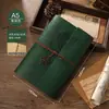 Cuaderno de Hojas Sueltas Estudiante Papel Kraft Libreta de Mano Bloc de Notas Simple Diario DIY Cuaderno de Viaje Antiguo
